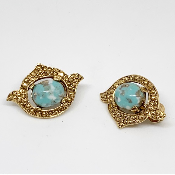 Vintage Jewelry - Vintage Sarah Coventry Azure Skies Earrings